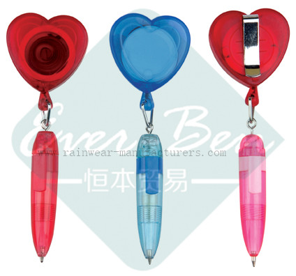 Wholesale promotional gift Pens with retratable cord